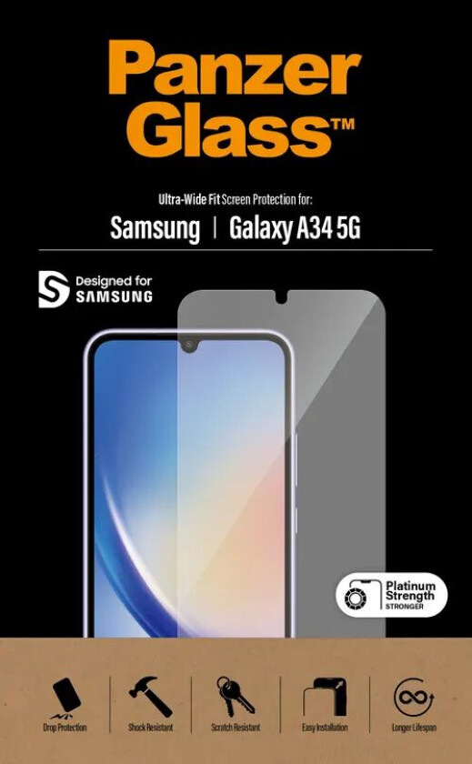 Panzerglass Ultra-wide Fit Samsung Galaxy A34 5g