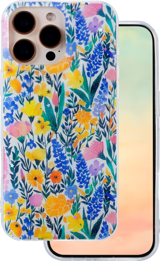 Glow Glam Deksel for iPhone 16 Pro - Rustic