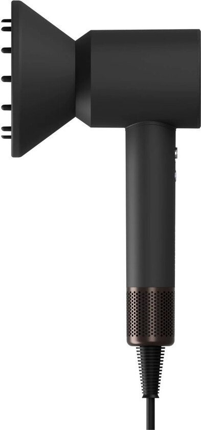 DryFinity Hårføner - 1600W, 3 varmeinnstillinger, 3 hastigheter - Grafitt