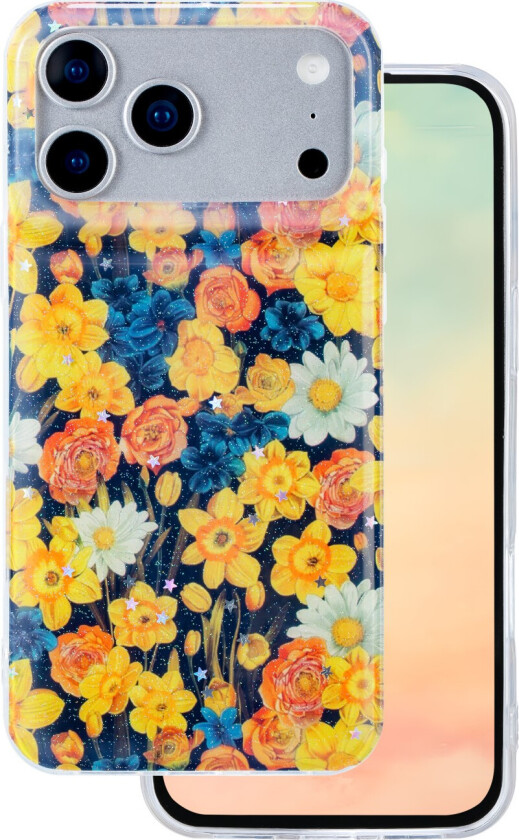 Glow Glam Deksel for iPhone 17 Pro â Oransje