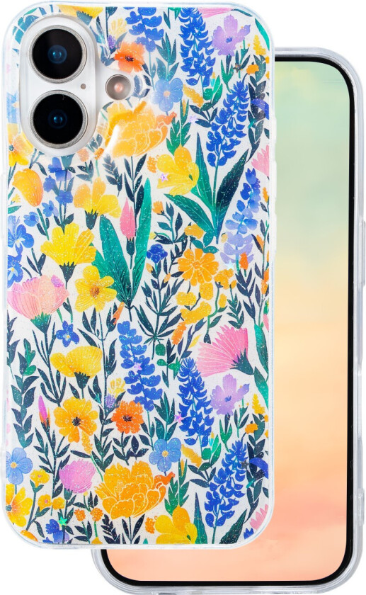 Glow Glam Deksel for iPhone 16 - Rustic