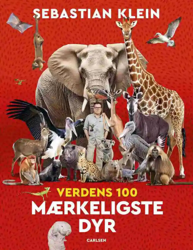 Sebastian Klein Verdens 100 Merkeligste Dyr Barnebok - 6+ år
