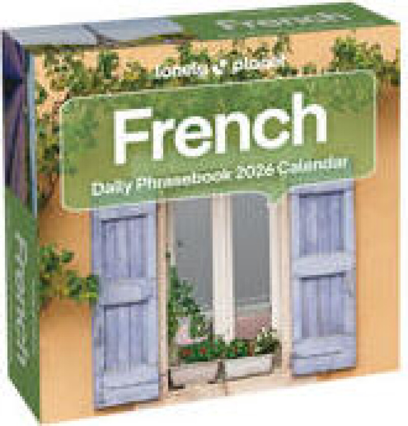 Lonely Planet: French Phrasebook 2026 Day-to-Day Calendar