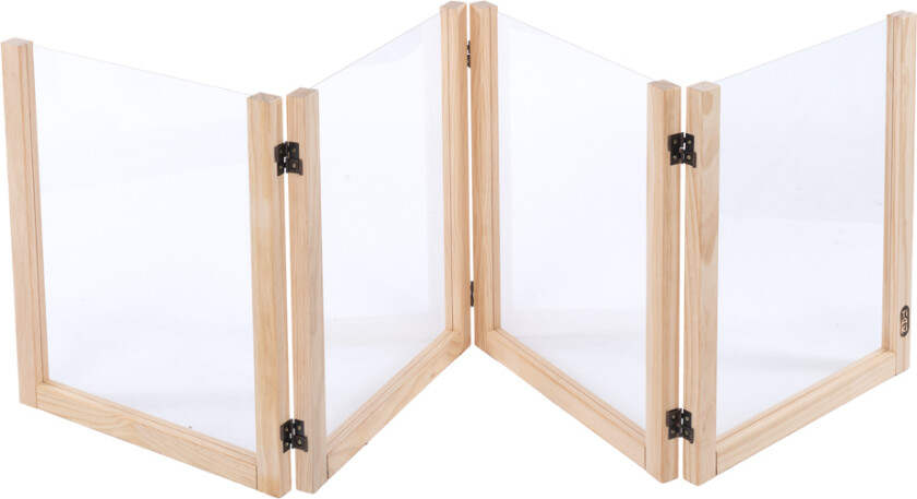 løpegård for smådyr i tre - L 201,5 x B 60 x H 3 cm