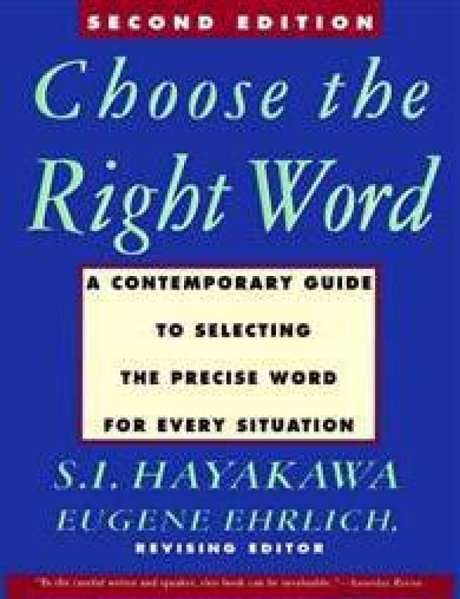 Choose the Right Word: Second Edition