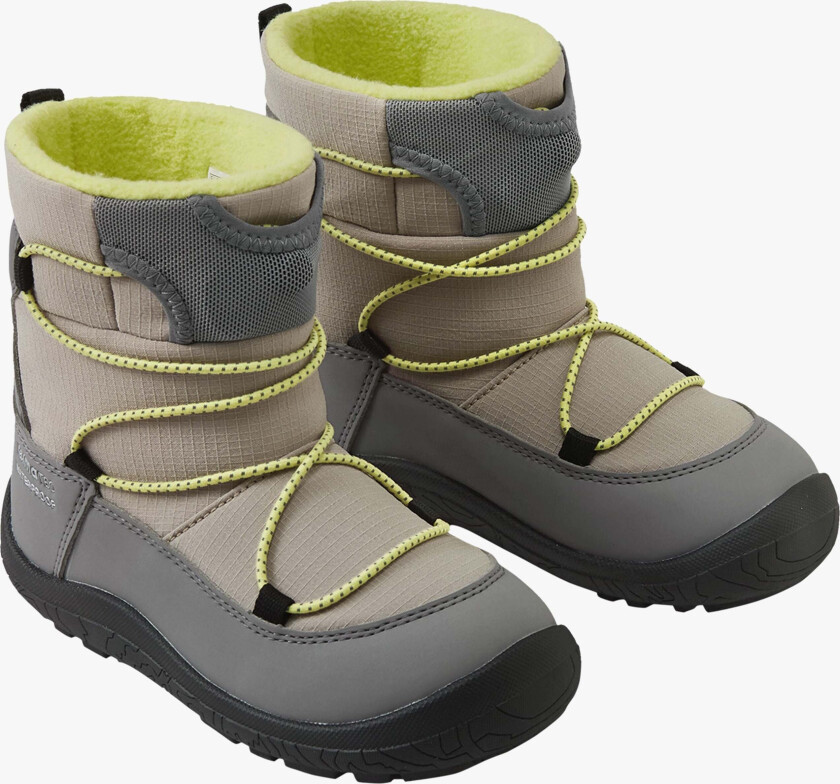 tec Ensilumi Barefoot Vintersko, Earthy Beige, 26 - Vintersko & Vinterstøvler - Gummi,Polyester,PU