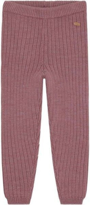 Hust & Claire Lui tykk ullbukse til småbarn, Pale Mauve