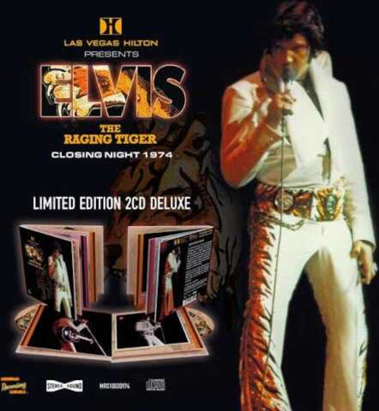Elvis Presley Las Vegas The Raging Tiger Closing Night 1974 CD