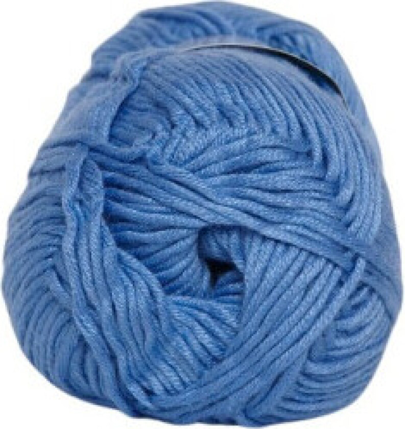 Bommix Bamboo Garn Farge 621 Lys Jeansblå