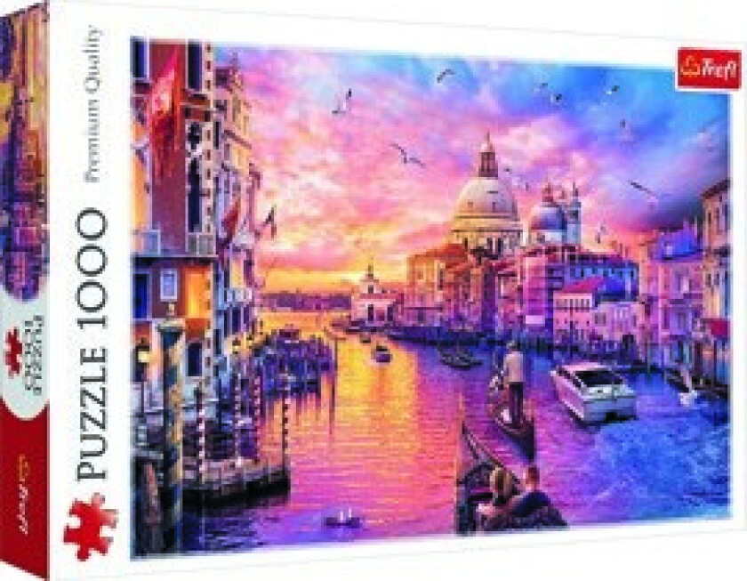 Puslespill 1000 Biter Trefl The Charms Of Venice