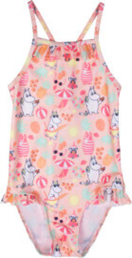 Mummitrollet Sommer Badedrakt Rosa 86-92 cl
