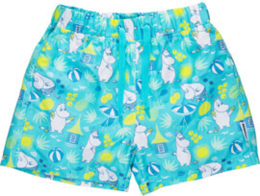 Mummitrollet Sommer Badeshorts Blå 122-128 cl