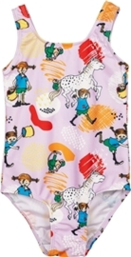 Pippi Glad Badedrakt 122-128 cl