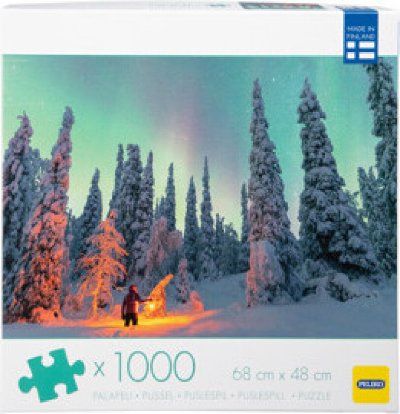 Puslespill 1000 Biter Nordlys