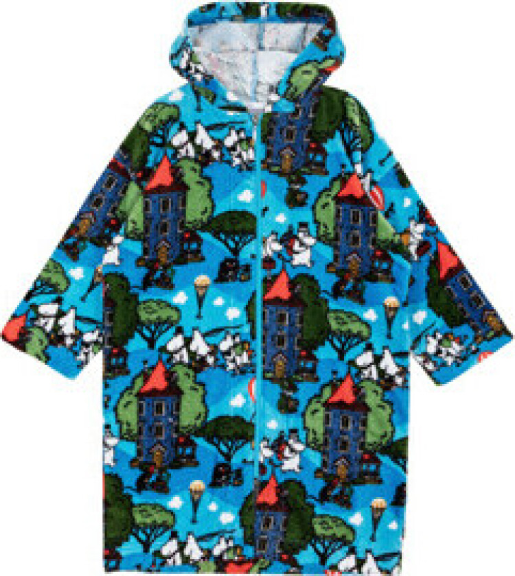 Gård Badekåpe Blå 98-104 cl