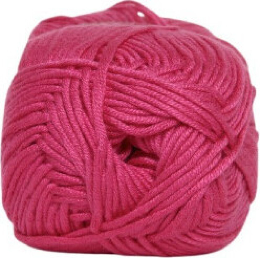 Bommix Bamboo Garn Farge 434 Cerise