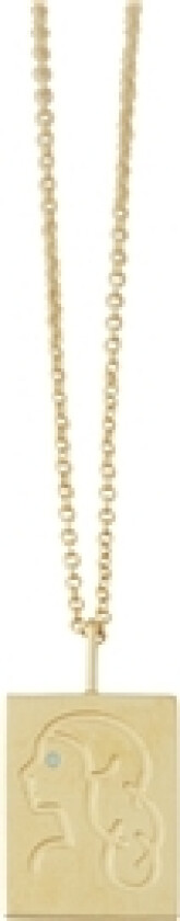 Zodiac by Design Letters - Virgo Gold