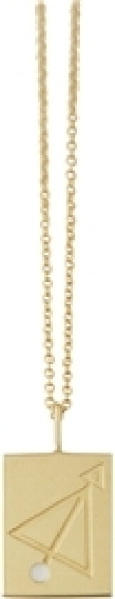 Zodiac by Design Letters - Sagittarius Gold