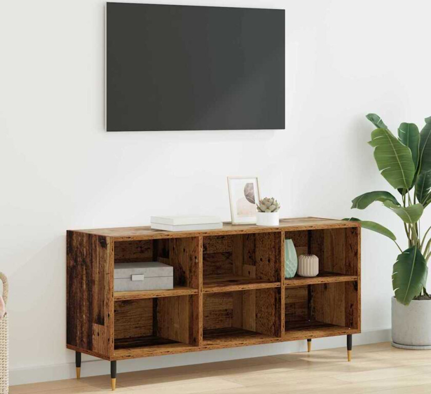 TV-skap Gamle tre 103,5 x 30 x 50 cm Konstruert tre