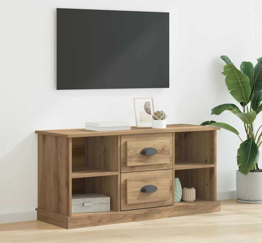 TV-skap Artisan Eik 99,5 x 35,5 x 48 cm Konstruert tre