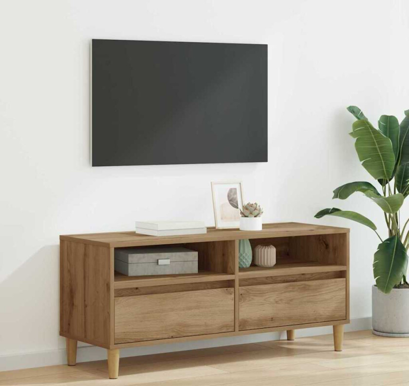 TV-skap Artisan Eik 100 x 34,5 x 44,5 cm Konstruert tre