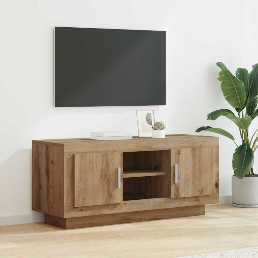 TV-skap Artisan Eik 102 x 35 x 45 cm Konstruert tre