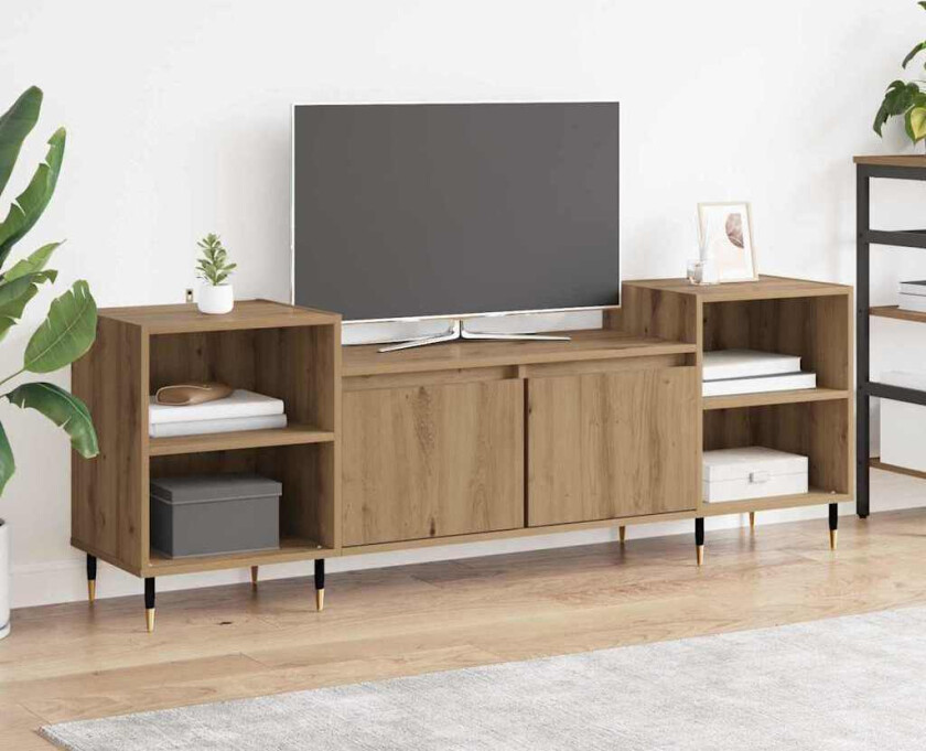 TV-skap Artisan Eik 160 x 35 x 55 cm Konstruert tre