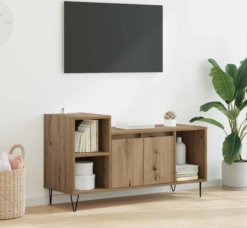 TV-skap Artisan Eik 100 x 35 x 55 cm Konstruert tre