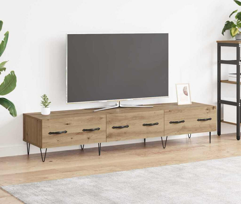 TV-skap med skuff artisan eik 150 x 36 x 30 cm Konstruert tre