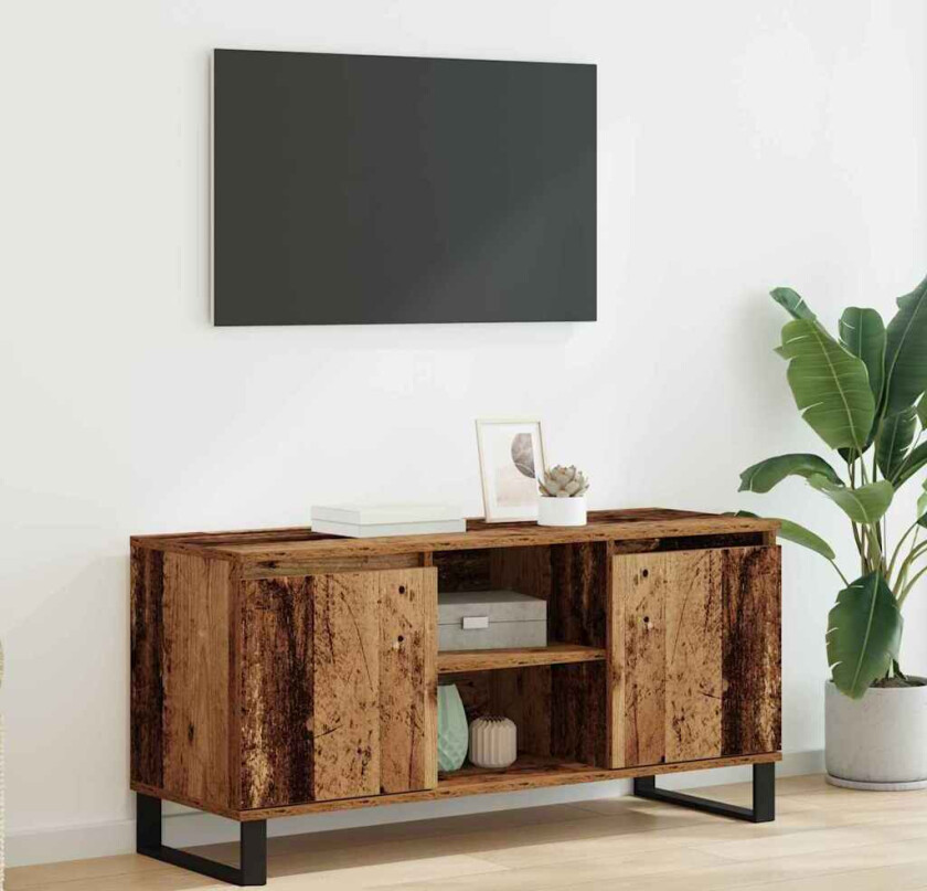 TV-skap Gamle tre 104 x 35 x 50 cm Konstruert tre