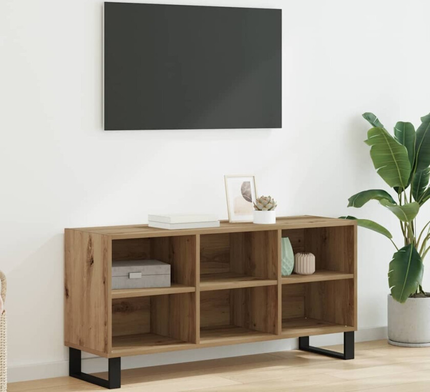 TV-skap Artisan Eik 103,5 x 30 x 50 cm Konstruert tre