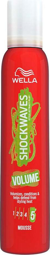 Wellashockwaves Volume Mousse 200 ml