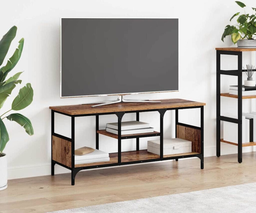 TV-skap Gamle tre 100 x 35 x 45 cm Ingeniørtre og jern
