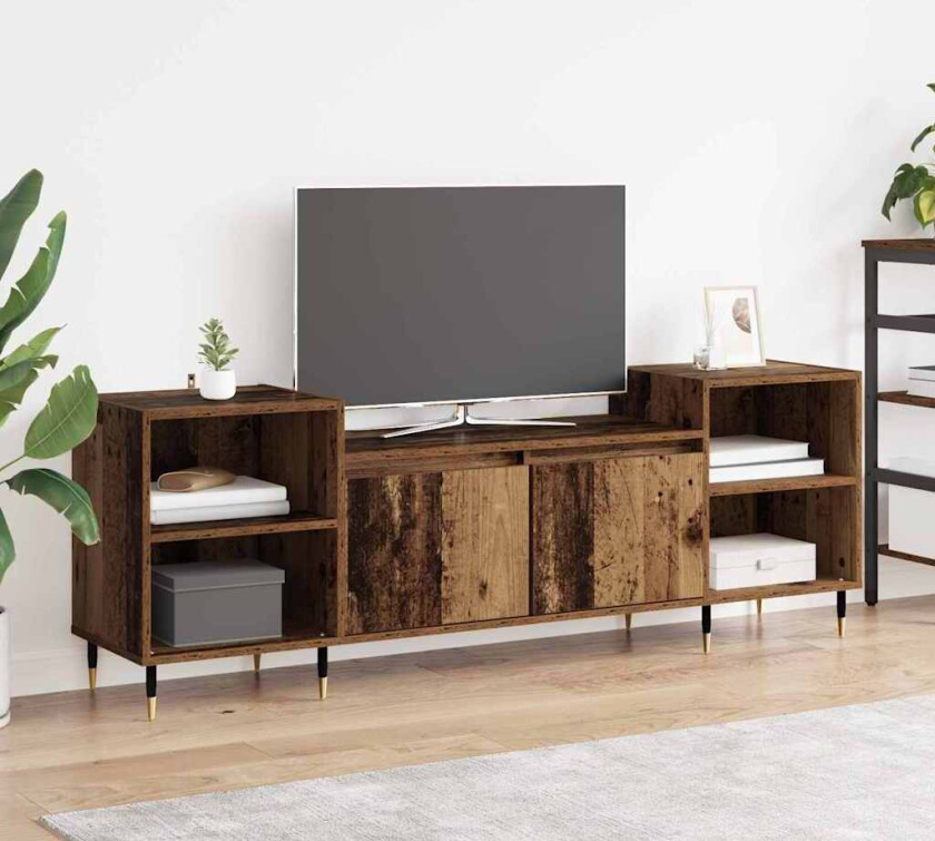 TV-skap Gamle tre 160 x 35 x 55 cm Konstruert tre