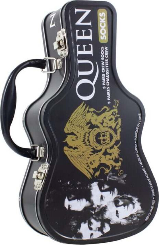 Sokker - Guitar TinBox - EU 40-46 - Herrer - flerfarget