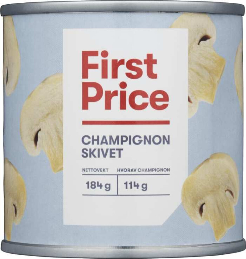 Champignon skivet 184g