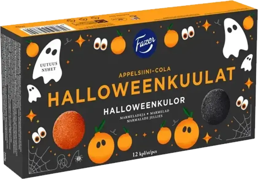 Halloweenkulor ask 260g