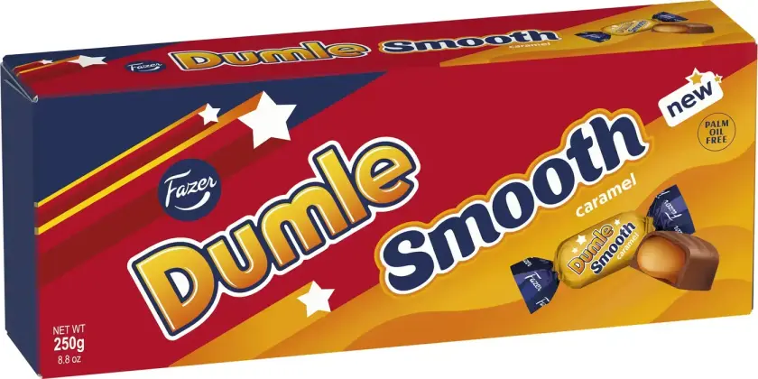Dumle Smooth caramel box 250g