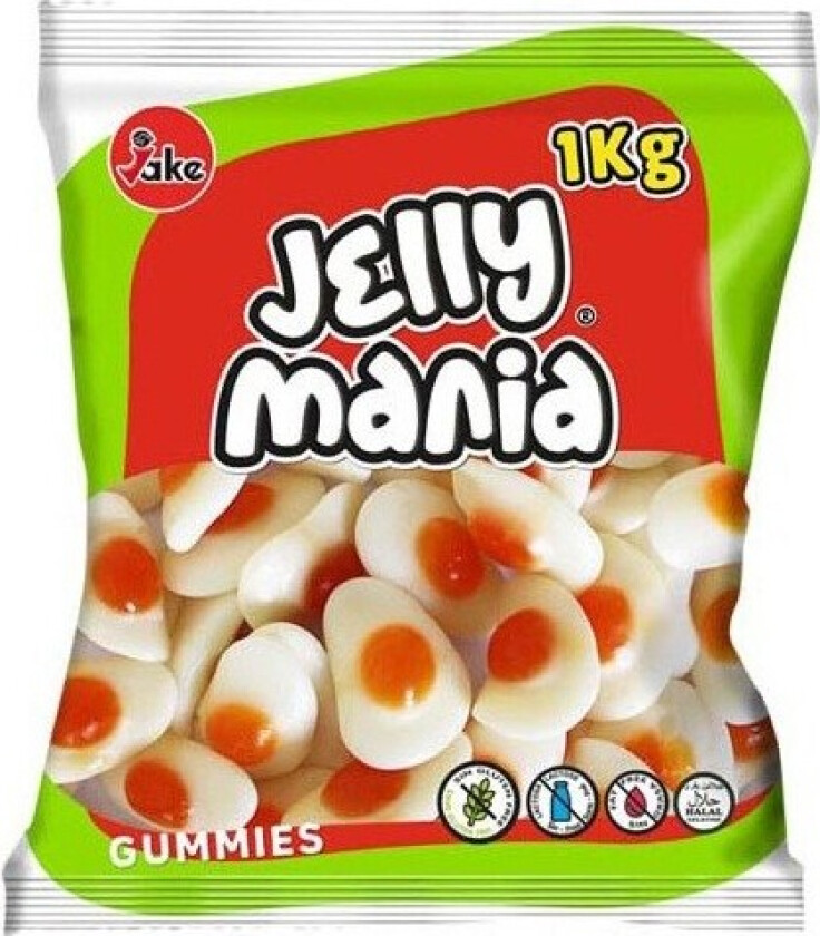 Jelly Mania Fried Eggs 1kg