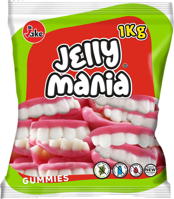 Jelly Mania Teeth 1kg