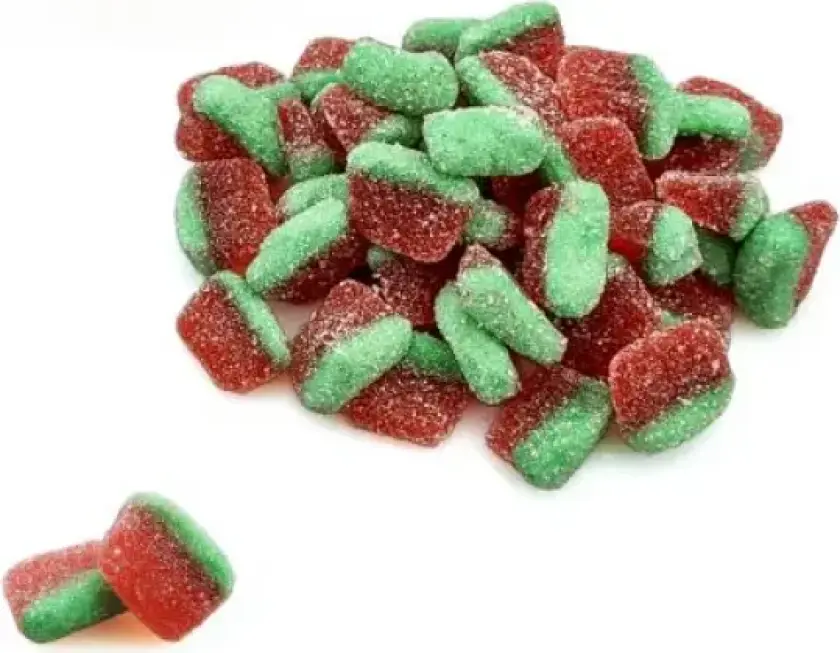 Mini Sour Watermelon Slices 1kg