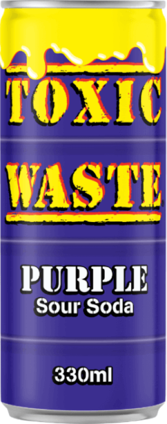 Toxic Waste Purple Sour Soda 33cl