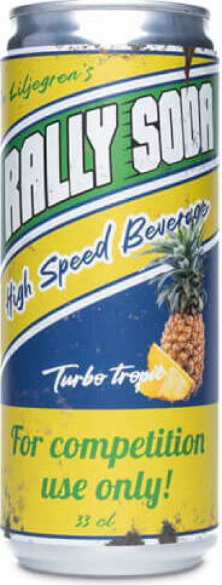 Rally Soda Turbo Tropic 33cl