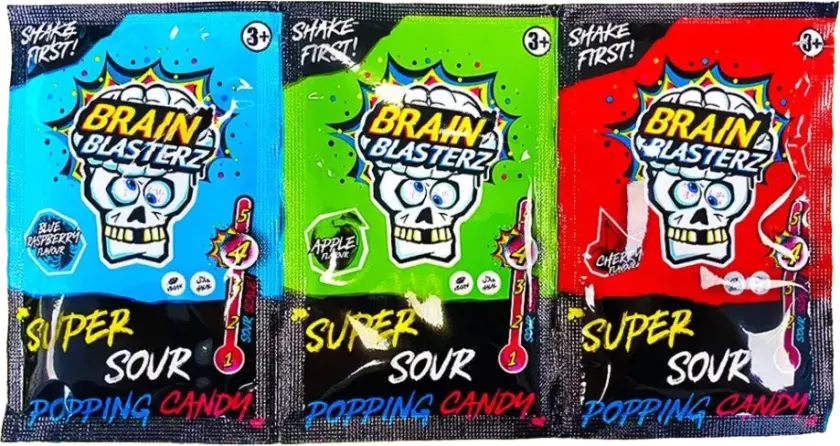 Super Sour Popping Candy Trio 36g(BF:2025-10-14)