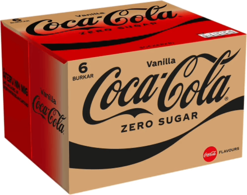 Zero Sugar Vanilla 6x33cl