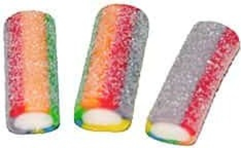 Mini Sour Rainbow Filled Pencils 1kg