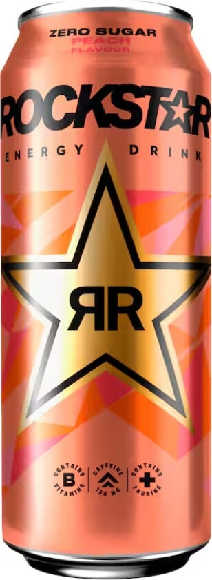 Energy Drink Zero Sugar - Peach 50cl