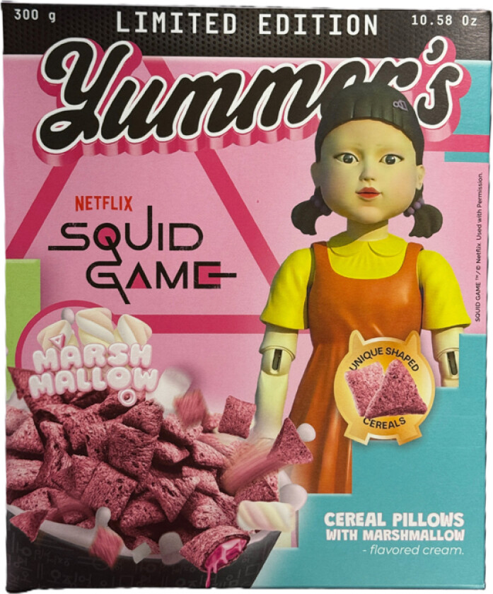 Bilde av Yummers Squid Game Marshmallow Cereal 300g (BF: 2025-11-08)