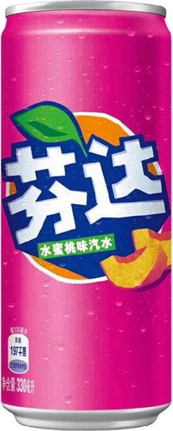 Bilde av White Peach (asia) 33cl x 12st