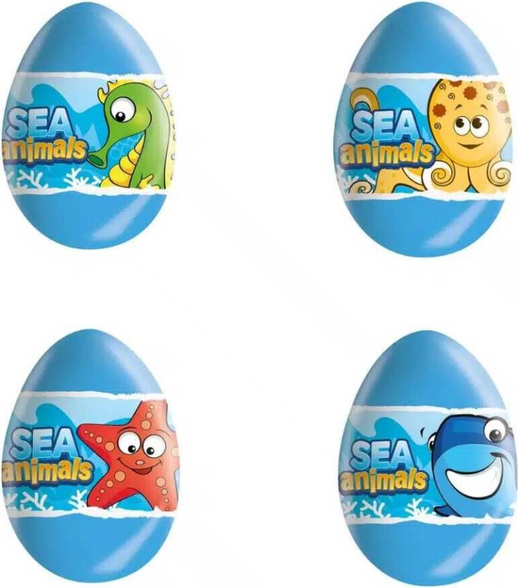Sea Animals Chocolate Egg + Surprise 20g (1st)